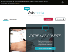 Tablet Screenshot of monavismedia.fr